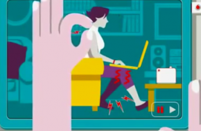 Tư thế ngồi giúp dân công sở không đau vai gáy